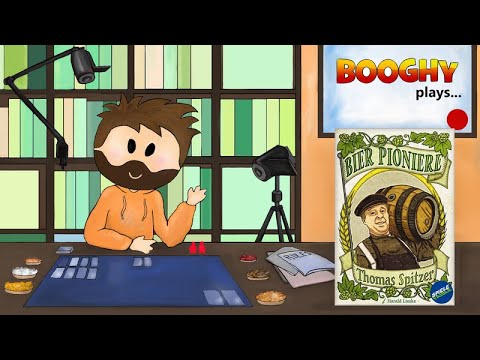 Booghy plays... Bier Pionere(2p, Rules, Playthrough, Review)