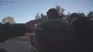 Video shows police arresting 81-year-old Callahan man using walker after he allegedly shot daughter