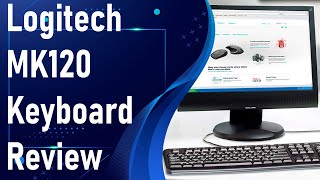 لوجينك MK120 مجموعة لوحة مفاتيح وماوس سلكية
