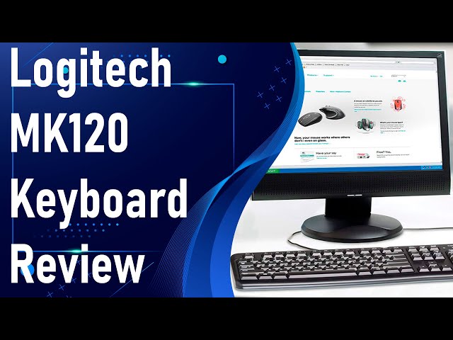 لوجينك MK120 مجموعة لوحة مفاتيح وماوس سلكية