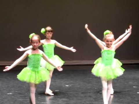 Rebecca and Sara's ballet performance, 6/8/14