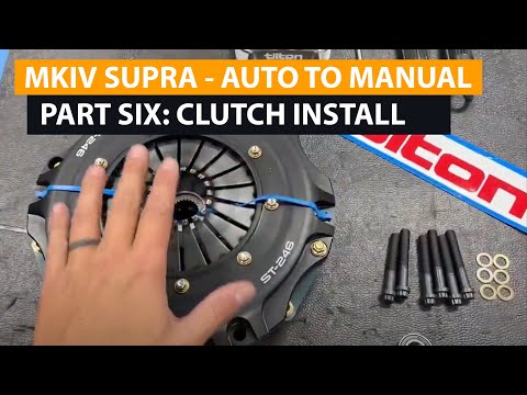 Part Six: Supra Automatic to Manual - Installing clutch