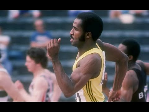 H. Crawford vs D. Quarrie 200m race in 1977