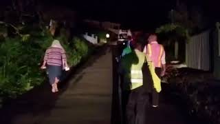 Rosa perez - La Iglesia caminata - Casa Blanca luquillo 2017 después del huracán Irma - Entregando