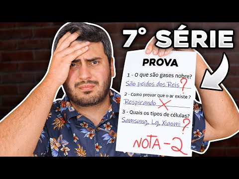 Voltamos para o Ensino Fundamental (Refazendo Provas)