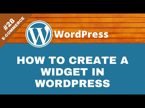 How to Create Widgets in WordPress eCommerce 28
