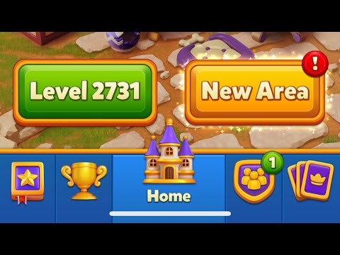 Daily play Royal Match | Level from 2709 to 2731