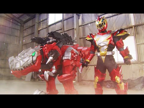 A Ranger And His Zord 🦖 Dino Fury ⚡ Power Rangers Kids ⚡ Action for Kids