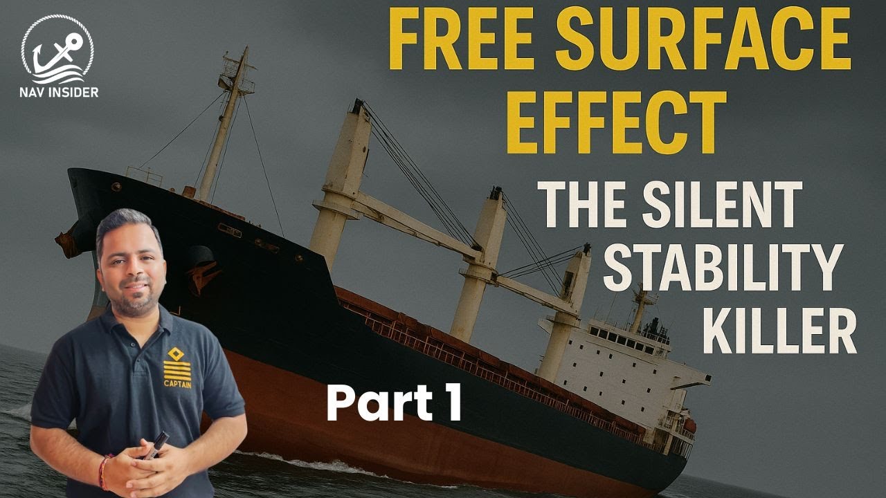 Free Surface Effect – The Silent Stability Killer | Explained - Part 1 | Nav Insider
