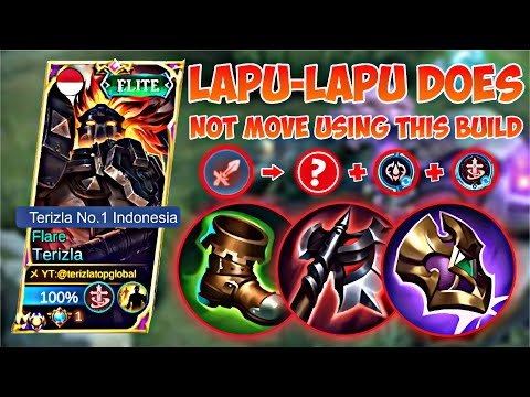 LAPU - LAPU DOES NOT MOVE !! USING THIS BEST BUILD TERIZLA 2023 🔥🔥