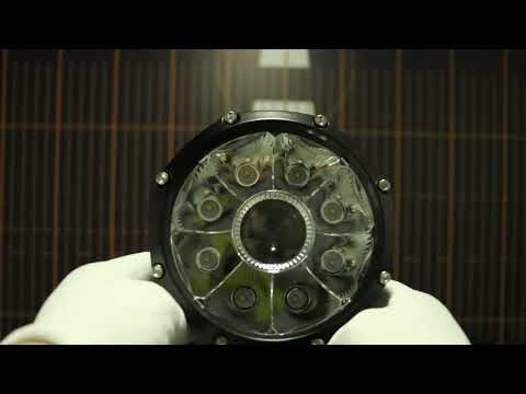 Exploradora de 5 pulgadas luz blanca fija, led cree TB 209 W