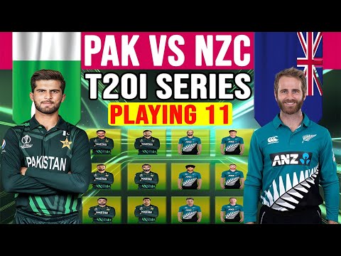 Pakistan Vs New Zealand T20 Series 2024 Playing  11 | Pak vs Nz Series 2024