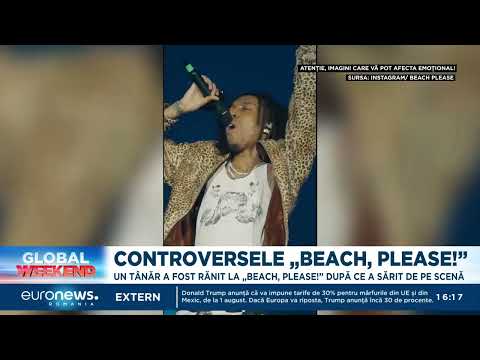 Controversele „Beach, Please!”. Un tânăr a fost rănit la festival după ce a sărit de pe scenă