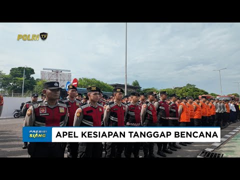 POLRES BANDARA SOETTA GELAR APEL KESIAPAN TANGGAP DARURAT BENCANA ALAM