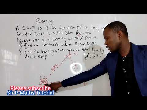Bearing and Distance... Learn bearing with the solution to this beautiful question.