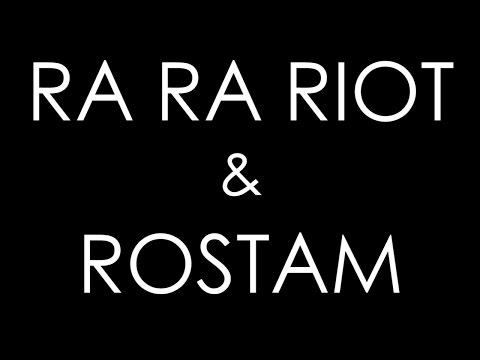 Ra Ra Riot & Rostam  - Water (Official Lyric Video)