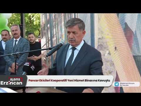 Pancar Ekicileri Kooperatifi Yeni Hizmet Binasına Kavuştu