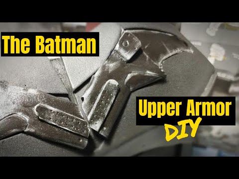 The Batman 2022 cosplay chest and abs armor DIY