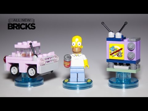 Vidéo LEGO Dimensions 71202 : Pack Aventure : Les Simpsons