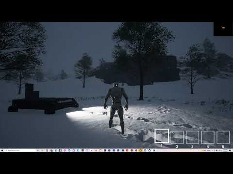 UE4 Ultra Dynamic Weather and Brushify Test