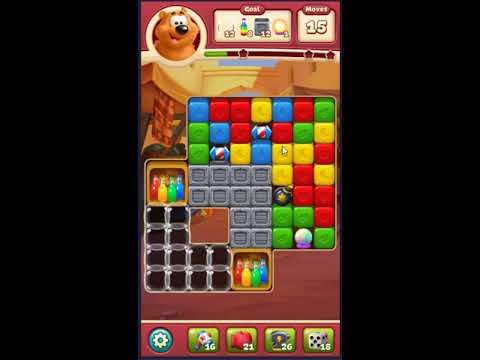 Toon Blast Level 1742 - NO BOOSTERS 🐻🐺🐱 | SKILLGAMING ✔️