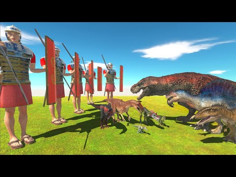 Romanus Challenges Can Carnivorous Dinosaur Win? - Animal Revolt Battle Simulator