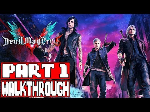 DEVIL MAY CRY 5 Gameplay Walkthrough Part 1 - No Commentary (Xbox One X Demo) - DMC5