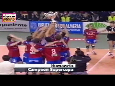 SUPERCOPA DE VOLEIBOL - (1999) UNICAJA ALMERÍA 2-3 C.D NUMANCIA