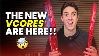 I tried the new Vcore 98, 100, & 100D!! Yonex Vcore V8 First Impressions Review | Rackets & Runners