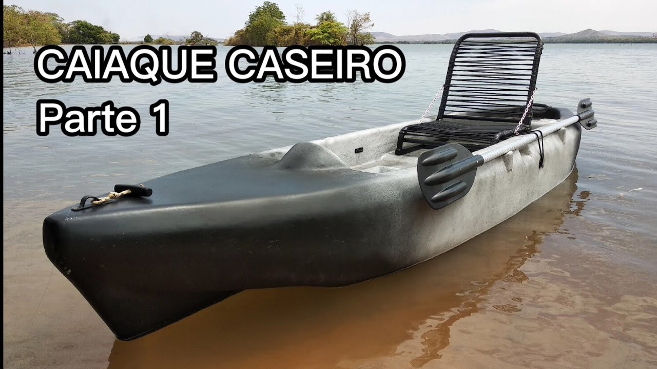 CAIAQUE DE ISOPOR E FIBRA DE VIDRO | Parte 1 | Montagem inicial da estrutura do Caiaque