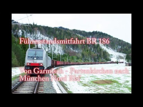 4k Führerstandsmitfahrt Garmisch-Partenkirchen - Starnberg - München Nord