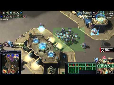Starcraft II -- HOTS -- G3 Rain (P) v Soulkey (Z) on Overgrowth LE