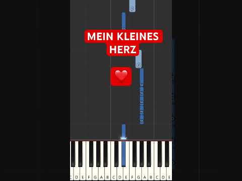 Mein kleines Herz (Bam Bam) ( Piano Tutorial) #tiktok