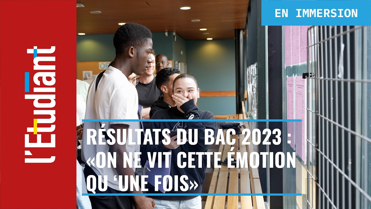 Résultats du bac 2023 : 