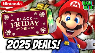 Nintendo Black Friday 2025 Sale ANNOUNCED – Physical Game Deals & Amiibo Discounts!