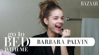 Barbara Palvin&#39;s Nighttime Skincare Routine | Go To Bed With Me | Harper&#39;s BAZAAR
