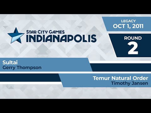SCGINDY: Round 2 - Gerry Thompson vs Timothy Jansen | Legacy