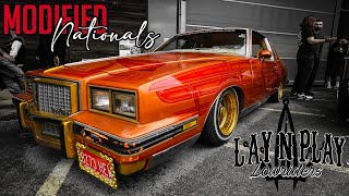 Lay'n'Play Lowriders at Modified Nationals Car Show 2023