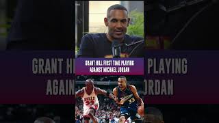 Grant Hill first time playing against Michael Jordan #detroitpistons #detroitbasketball #shorts