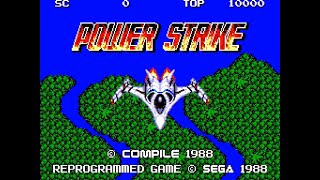 Power Strike / Aleste (SMS) - Full Run ALL Clear (No Deaths / No-Miss)