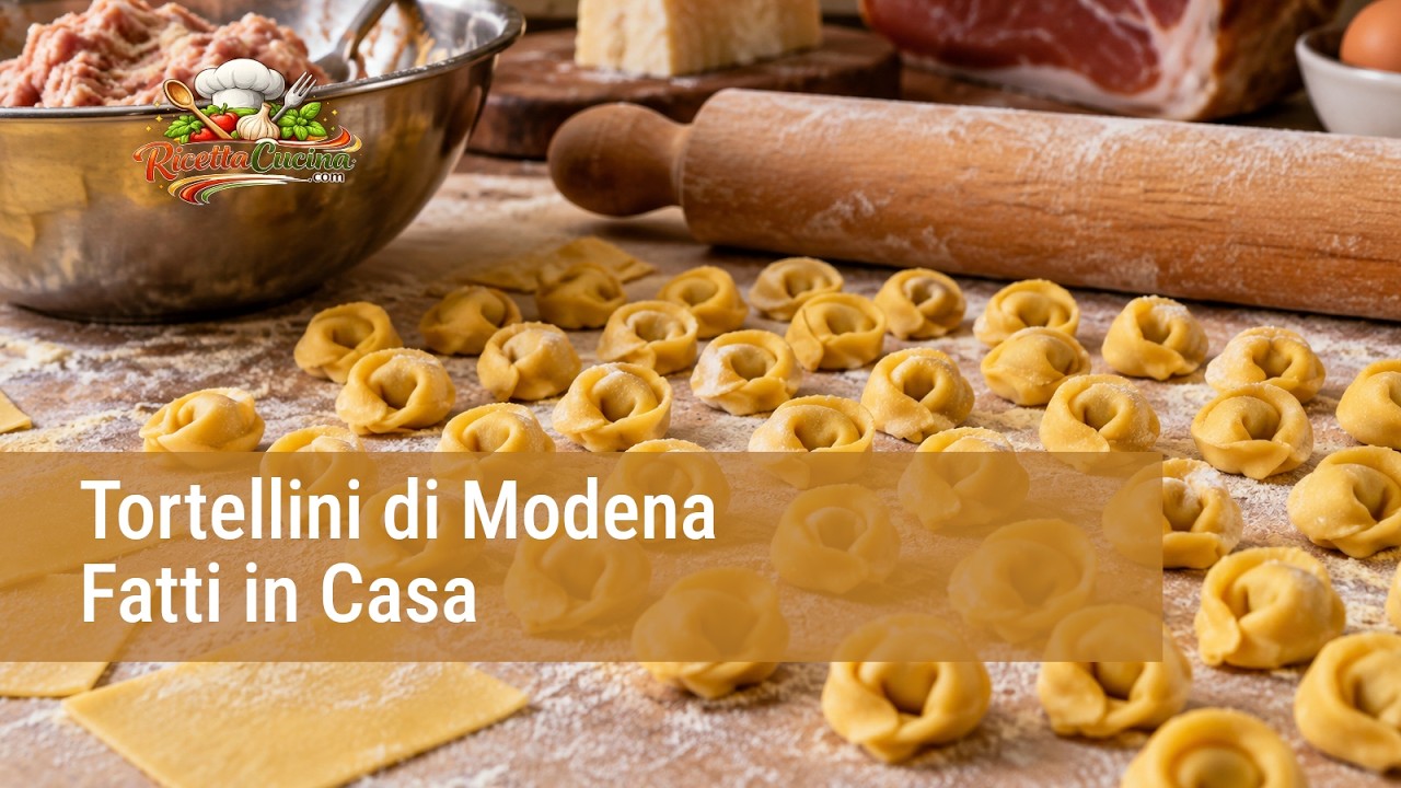 Anteprima video di Video Ricetta Tortellini di Modena Fatti in Casa