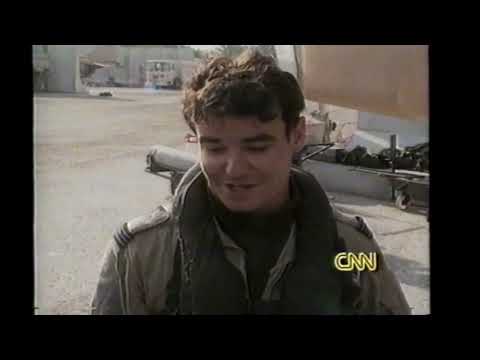 Desert Storm Day 2 | Iraqi Scud Missiles [VHS Recording]