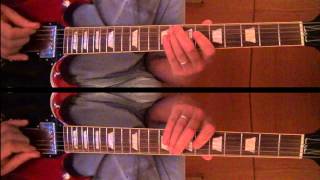 Johnny Winter guitar lesson Messin` With The Kid close up + slowdown