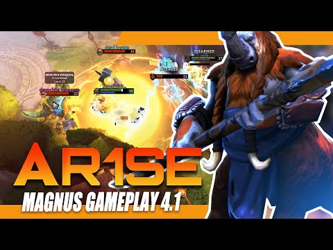 Ar1se - Legendary Refresher + RP Game play | Magnus Dota 2