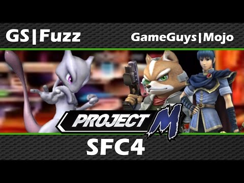 SFC4 PM: GameGuys|Mojo (Marth, Fox) vs GS|Fuzz (Mewtwo) GF