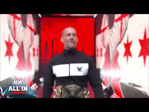 CM Punk's Controversial Entrance at AEW: All In London | A Divided Crowd Reacts