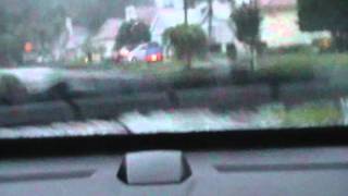 preview picture of video 'TROPICAL STORM DEBBIE DRIVING SEA RANCH  HUDSON FLORIDA PASCO COUNTY PART 9.MOD'