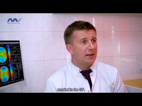 Dr. N. Med. Piotr Kanclerz from Poland shows MediWorks Scansys