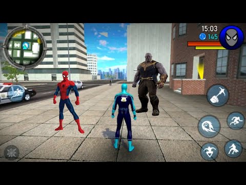 Spider Man Vs Thanos Fighting Game 2021 - Spider Ninja SuperHero Power Spider Android Gameplay