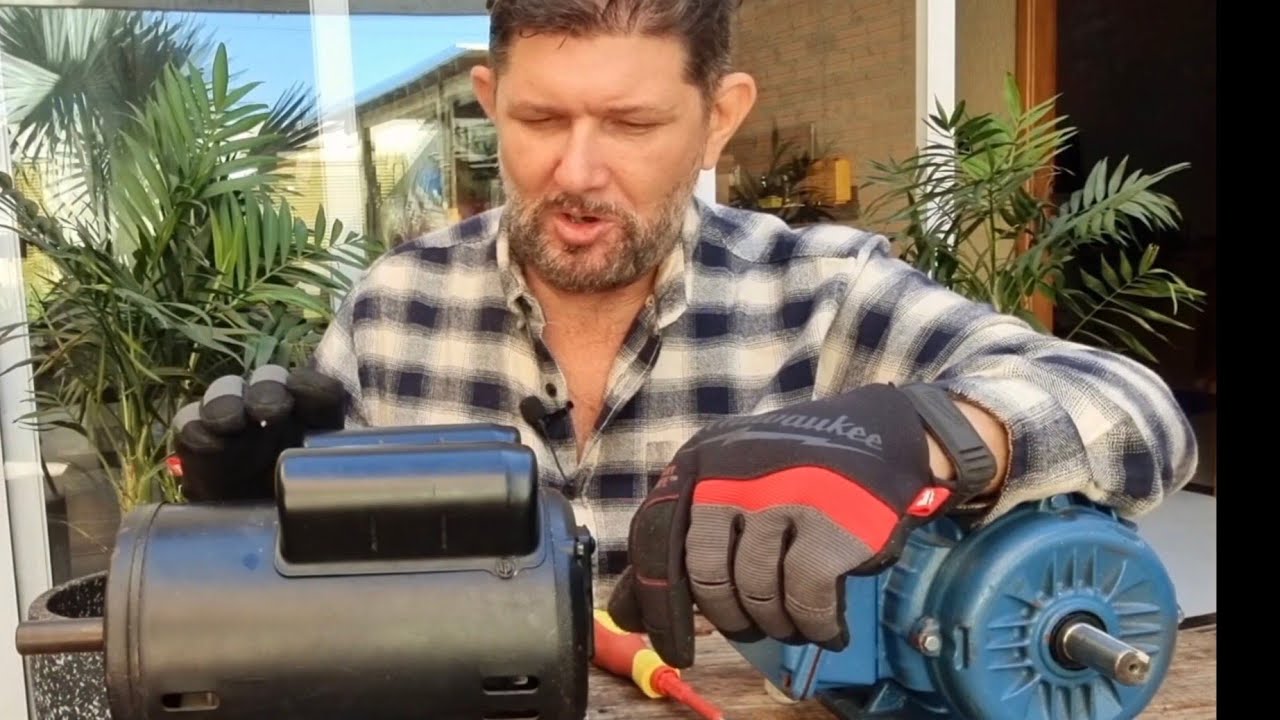 Entenda pq os motores  monofásicos necessitam de chaves centrífugas e capacitores de partida.